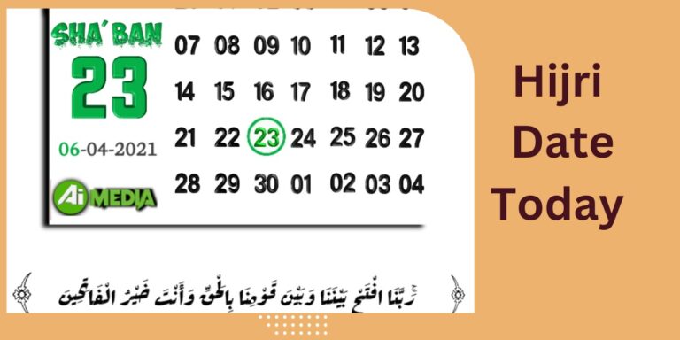 Hijri Date Today