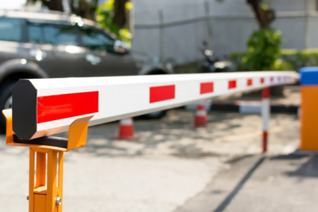 Streamlined Access Control with Advanced Features Hikvision Boom Barrier Gate