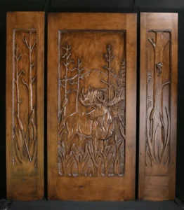 The Carved Wooden Masterpiece