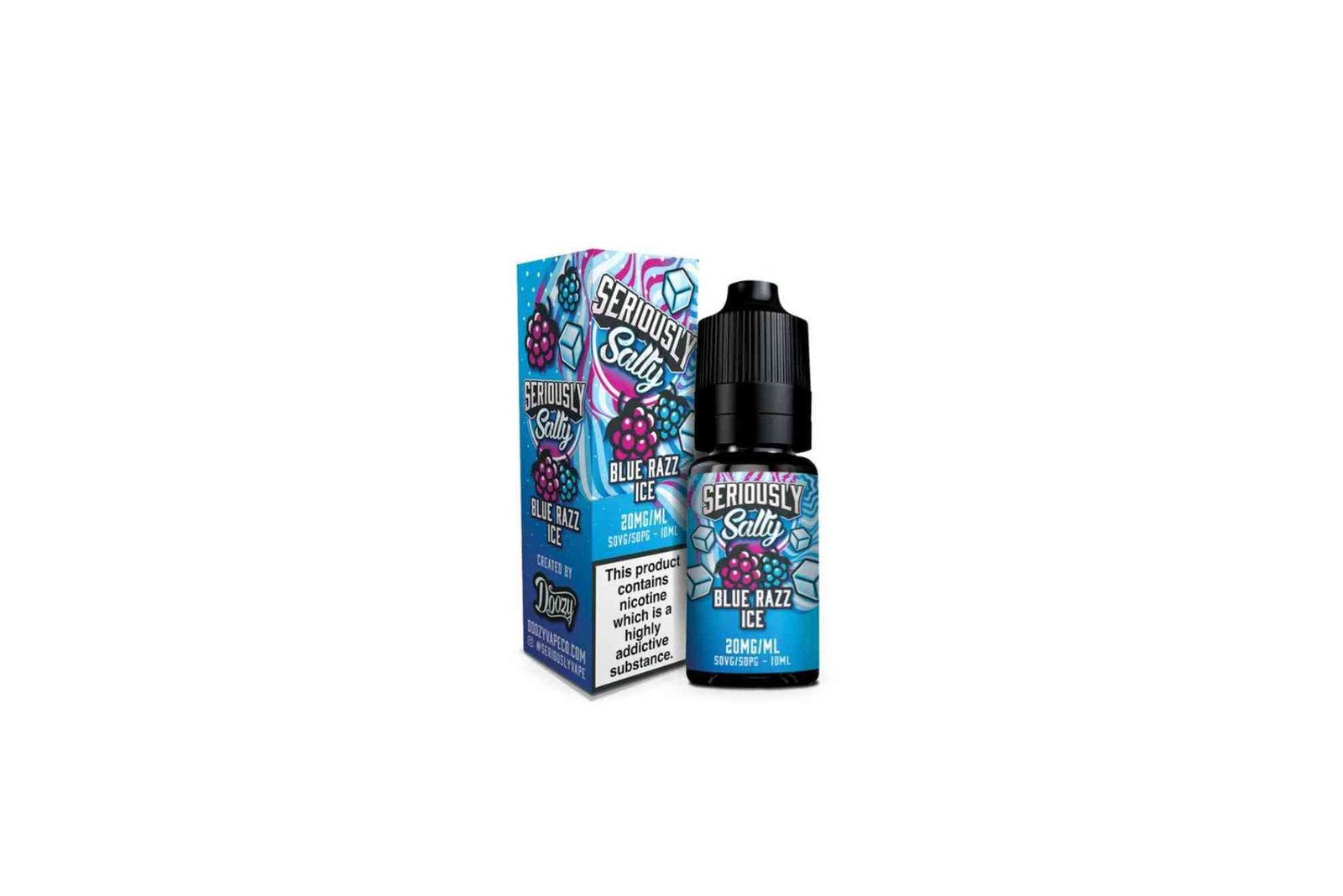Blue Razz Ice Vape Juice Review: Sweet Meets Cool