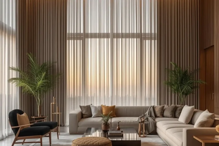 Wave Curtains Dubai for Modern Luxury living