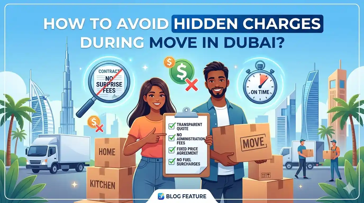 How to Avoid Hidden Charges During Move in Dubai?