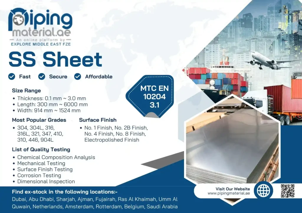 Where to Buy Durable SS Sheets Online?